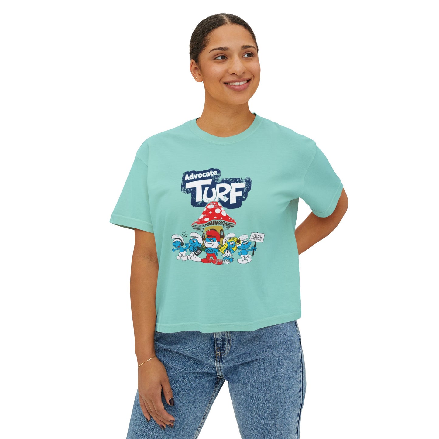 Advocate Turf - Women's Boxy Tee