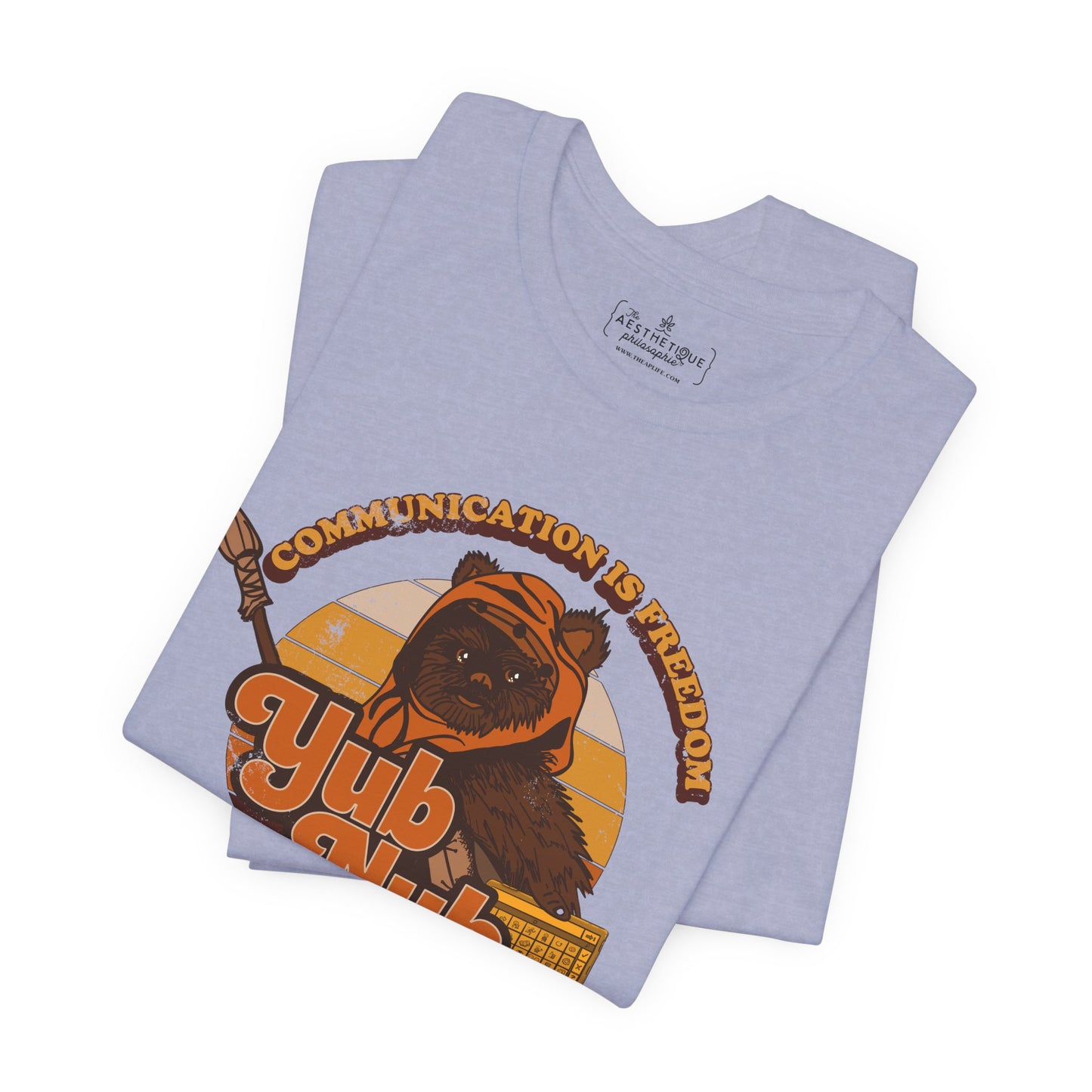 Communication is Freedom - Yub Nub - AAC - Unisex Jersey Short Sleeve Tee