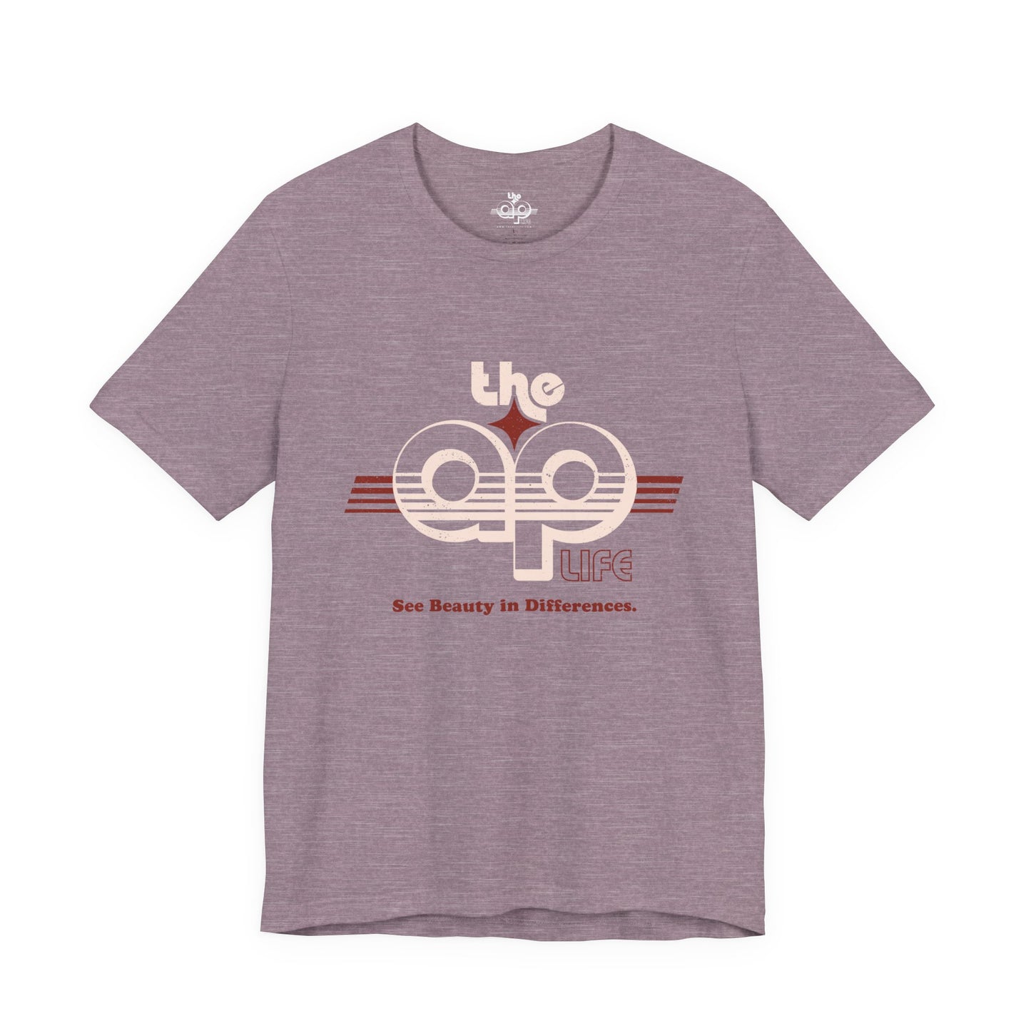 The AP Life - See Beauty in Differences - Adult Unisex Jersey Short Sleeve Tee