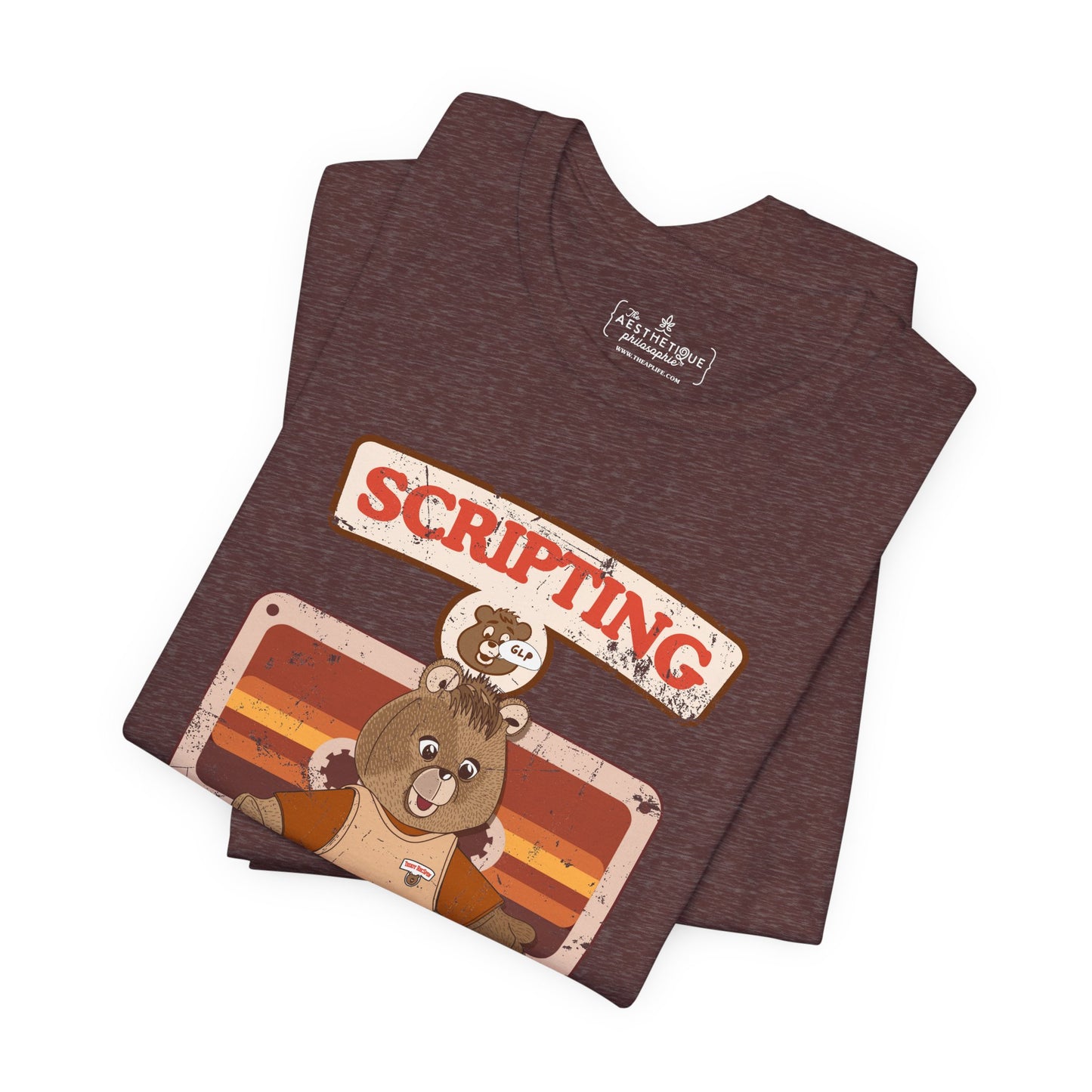 Scripting is Iconic - GLP - Teddy RecSpin - Adult Unisex Jersey Tee