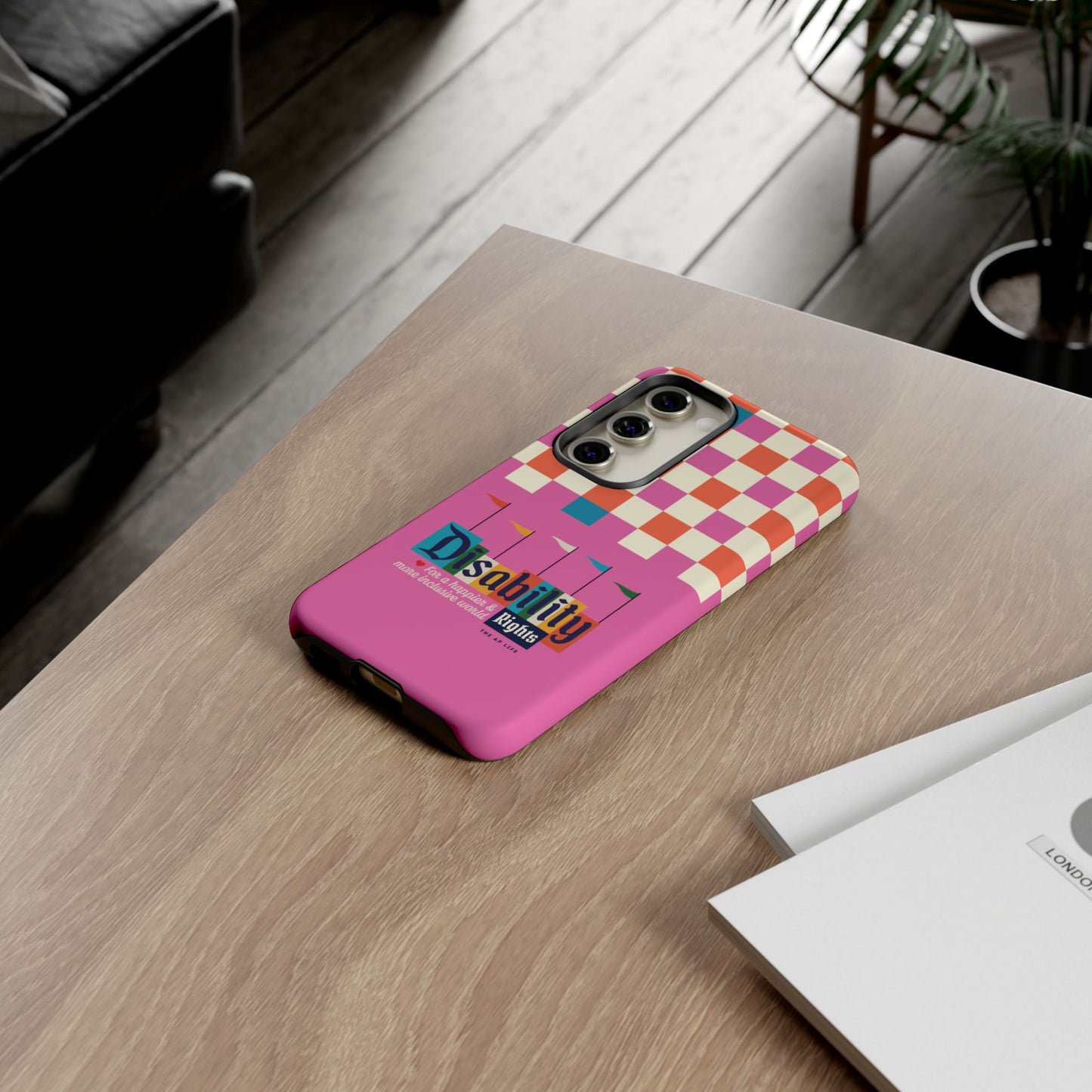 Disability Rights for a Happier & More Inclusive World - Android Phone Case for Google Pixel & Samsung Phones