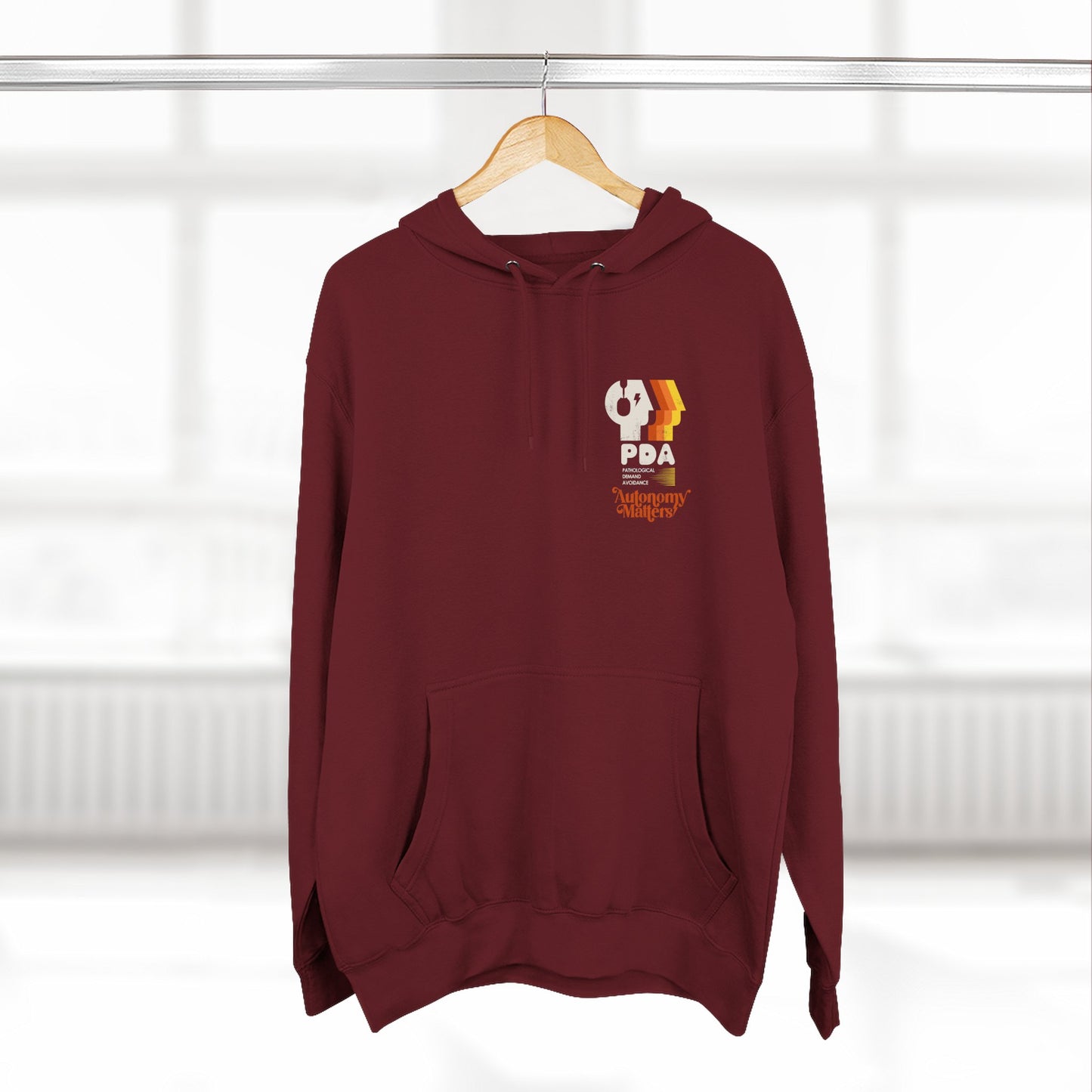 PDA - Pathological Demand Avoidance - Autonomy Matters - Adult Unisex Hoodie