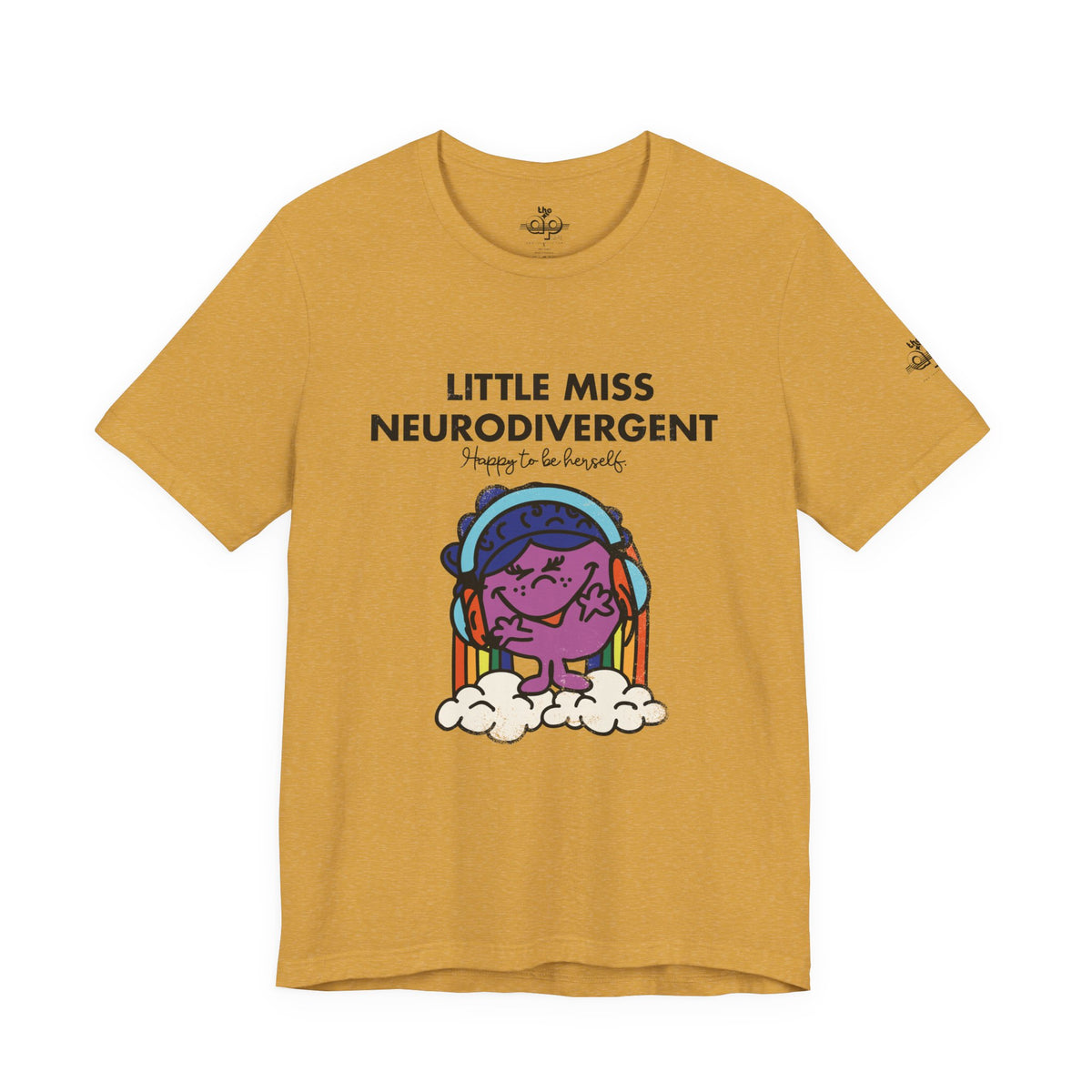 Little Miss Neurodivergent -Adult Unisex Jersey Short Sleeve Tee