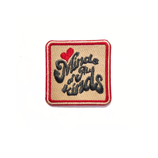 Love Minds of All Kinds Iron-on Patch