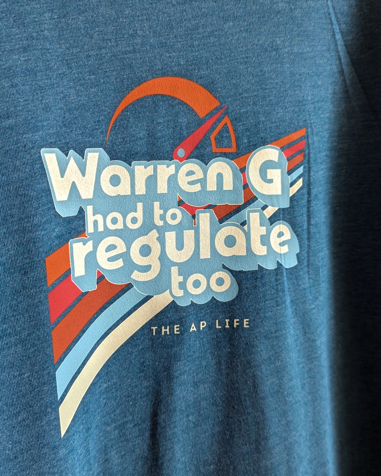 Warren G Had to Regulate Too - Heathered Teal Adult Unisex Tee