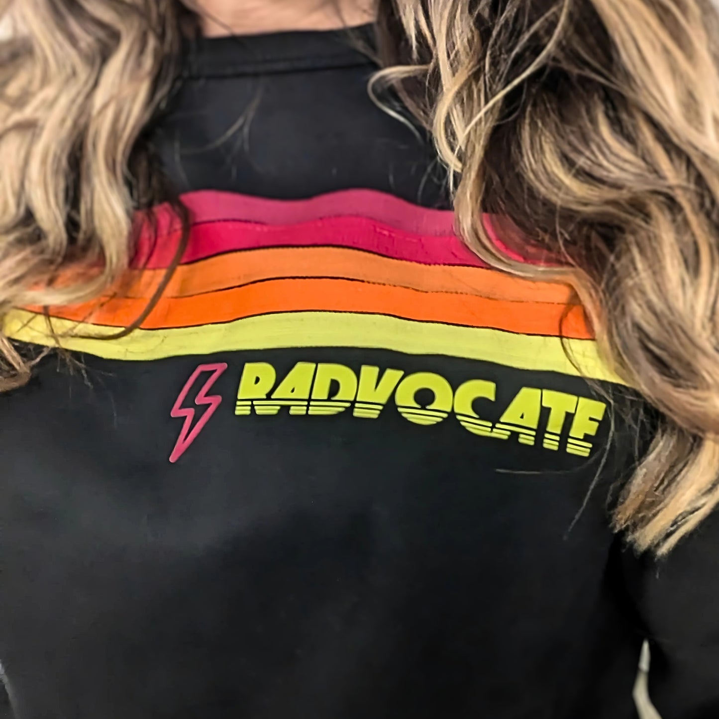 Women's Retro Vibe Radvocate 2 Piece Sweatshirt & Shorts