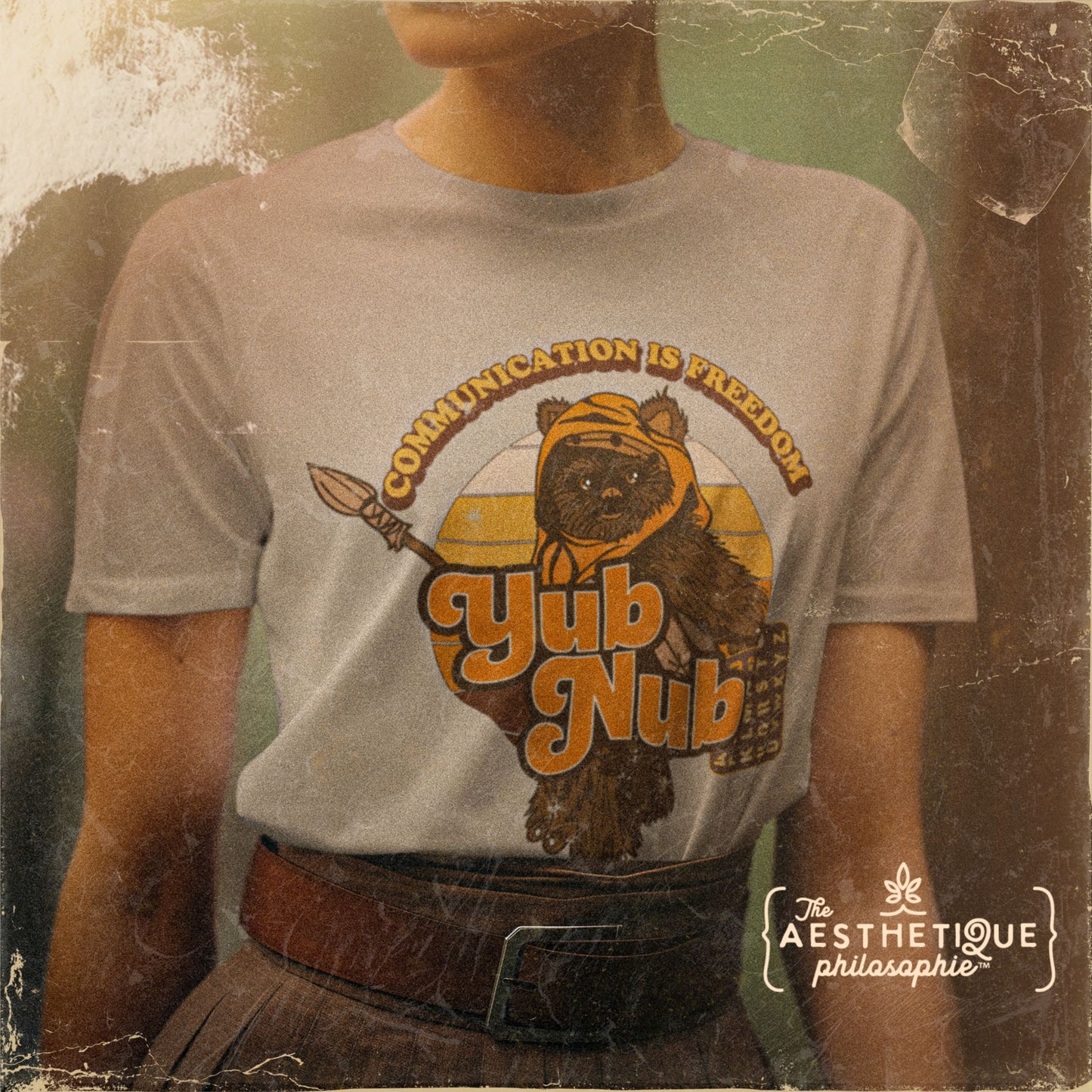 Communication is Freedom - Yub Nub - S2C - Adult Unisex Jersey Short Sleeve Tee