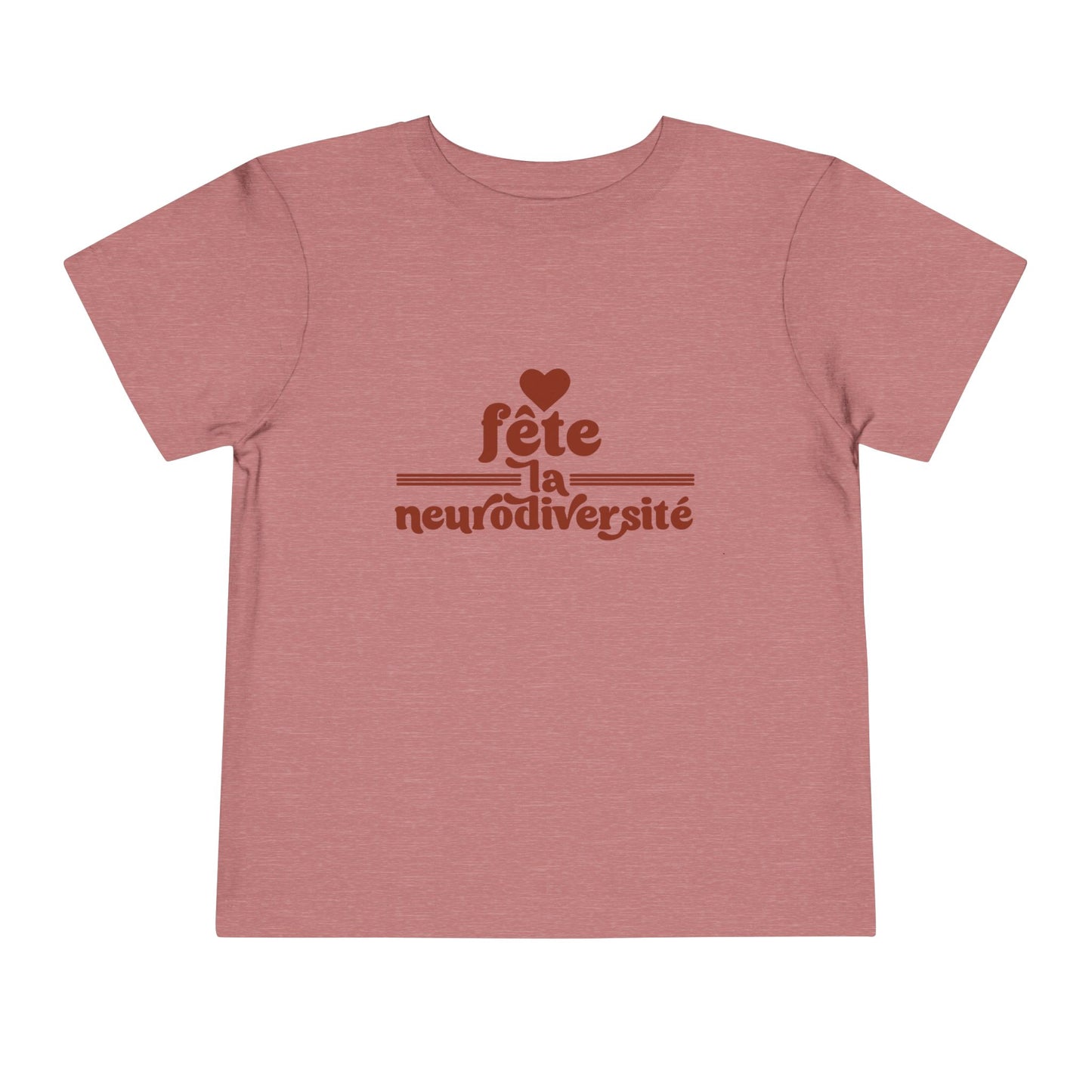 Fête La Neurodiversité Celebrate Neurodiversity - TODDLER Short Sleeve Tee