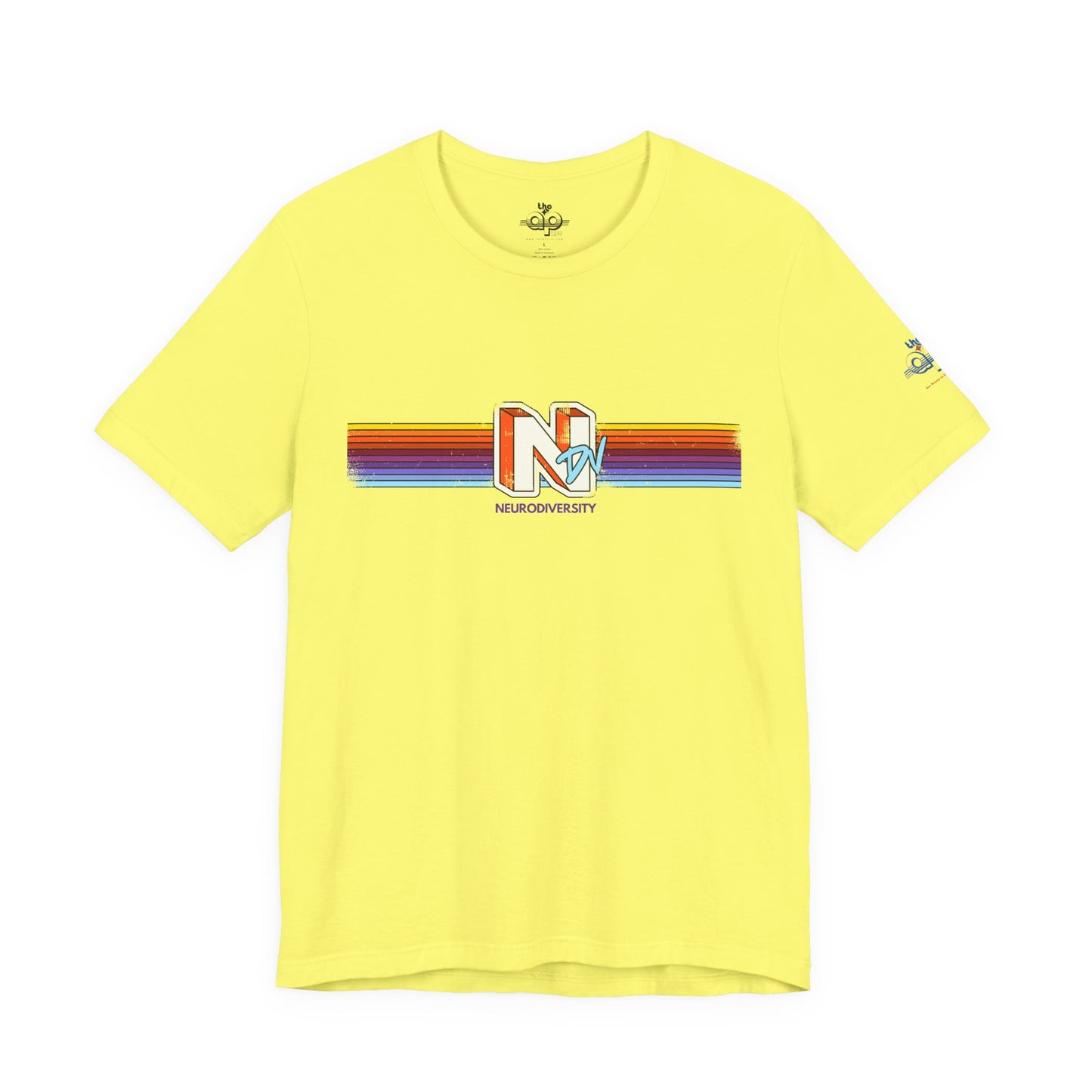 NDV - Neurodiversity - Adult Unisex Jersey Short Sleeve Tee