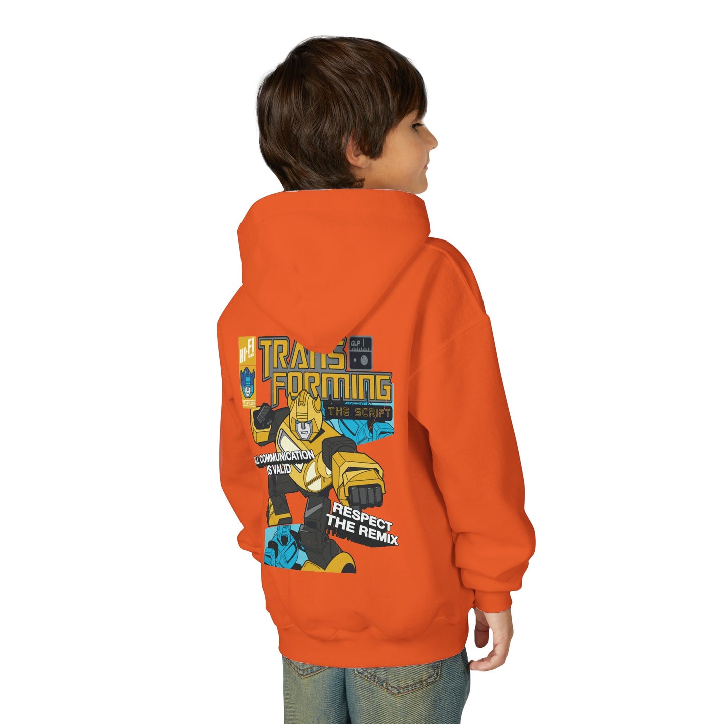 Transforming the Script - Gestalt Language Processing - Youth Unisex Hoodie