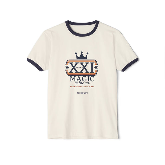 21 Chromie Magic in the Air (Head-to-Toe 'Zome Playa) DS Awareness - Adult Unisex Ringer Tee