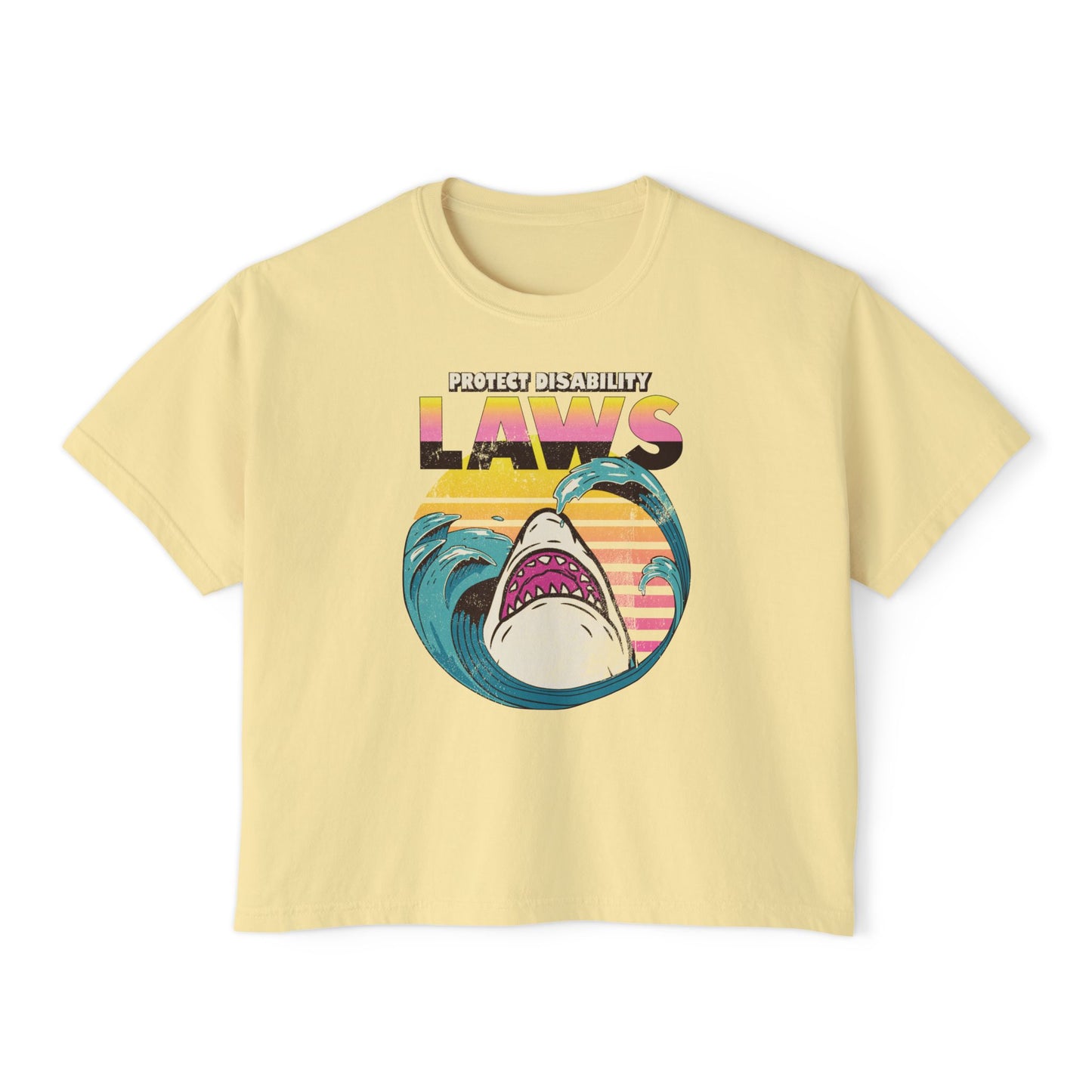 Protect Disability Laws - Women's Boxy Tee