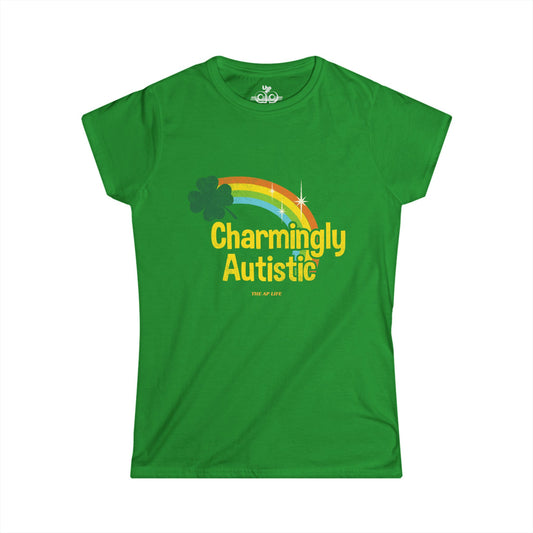 Charmingly Autistic - Women's Semi-Fitted Tee