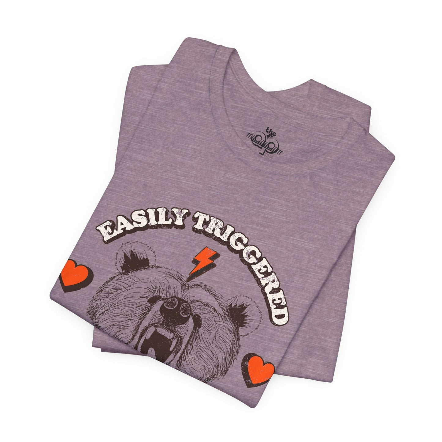 Easily Triggered But Still Likes to Cuddle - Adult Unisex Jersey Short Sleeve Tee