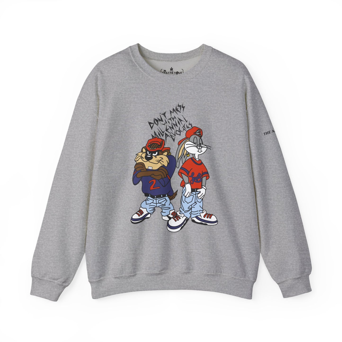 Don't Mess With Millennial Advocates - Adult Unisex Heavy Blend™ Crewneck Sweatshirt