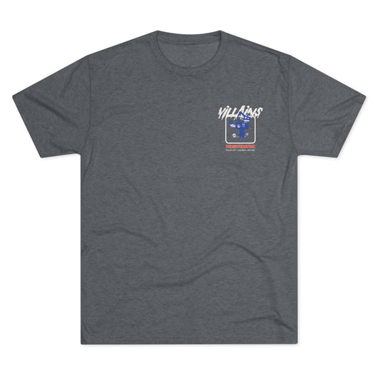 Villains of The Autistic Community Series - Perseveration - Broken Robot - Zachary Lierman - Adult Unisex Triblend Tee