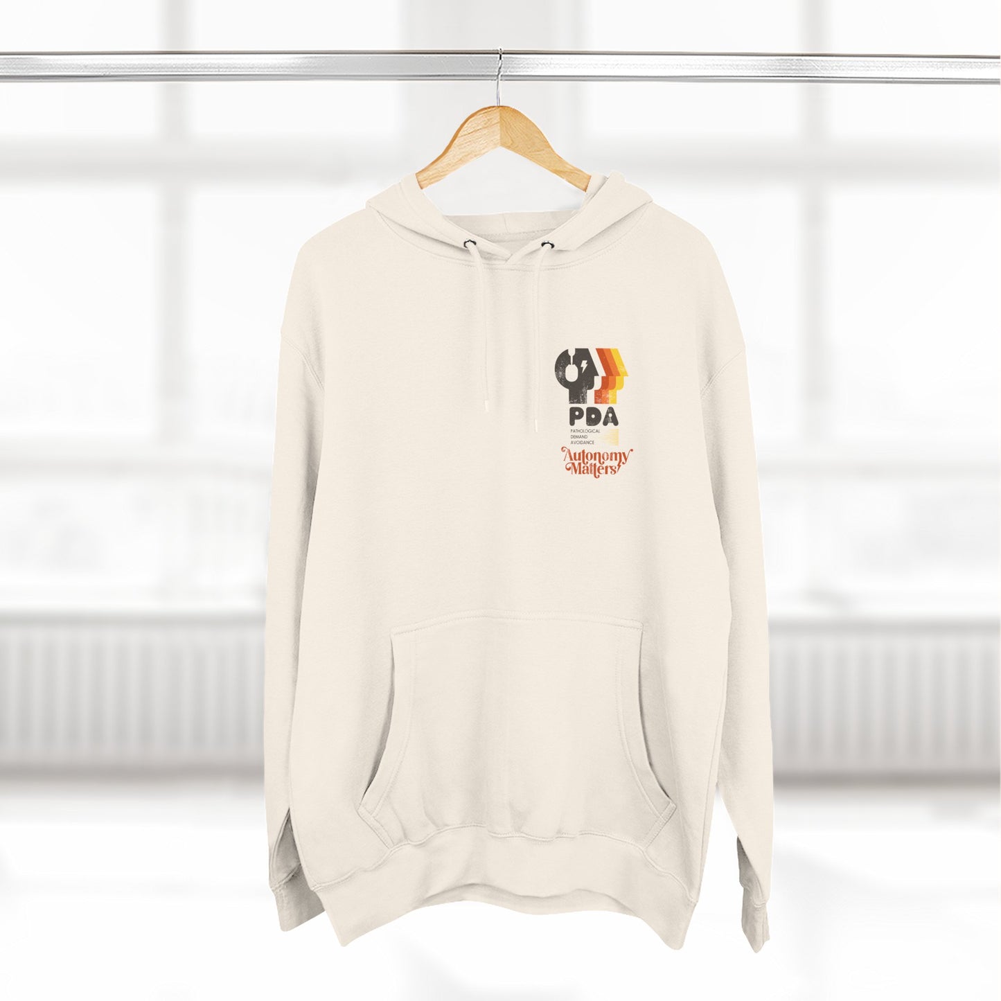 PDA - Pathological Demand Avoidance - Autonomy Matters - Adult Unisex Hoodie