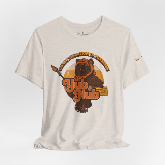 Communication is Freedom - Yub Nub - AAC - Unisex Jersey Short Sleeve Tee