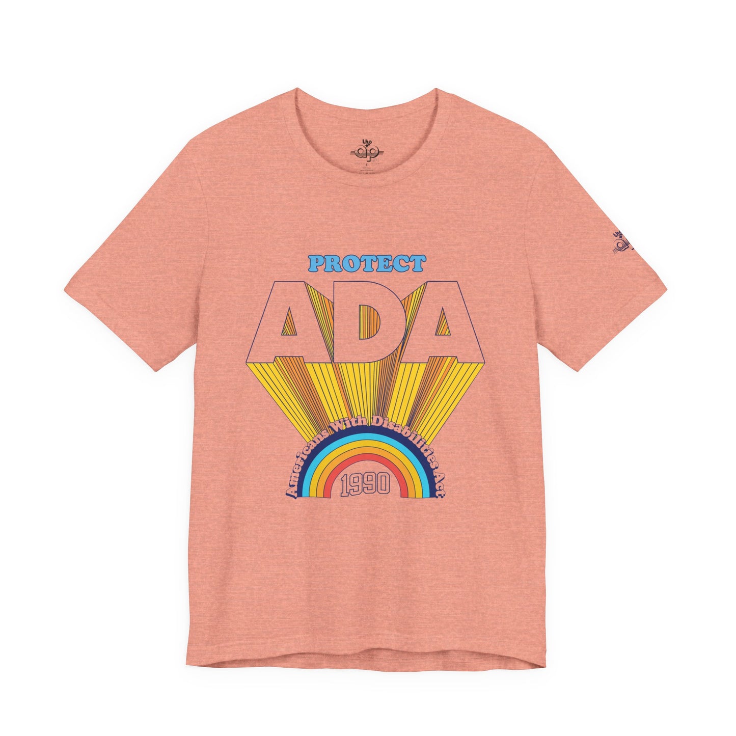 Protect ADA - Americans With Disabilities Act 1990 - Adult Unisex Jersey Short Sleeve Tee