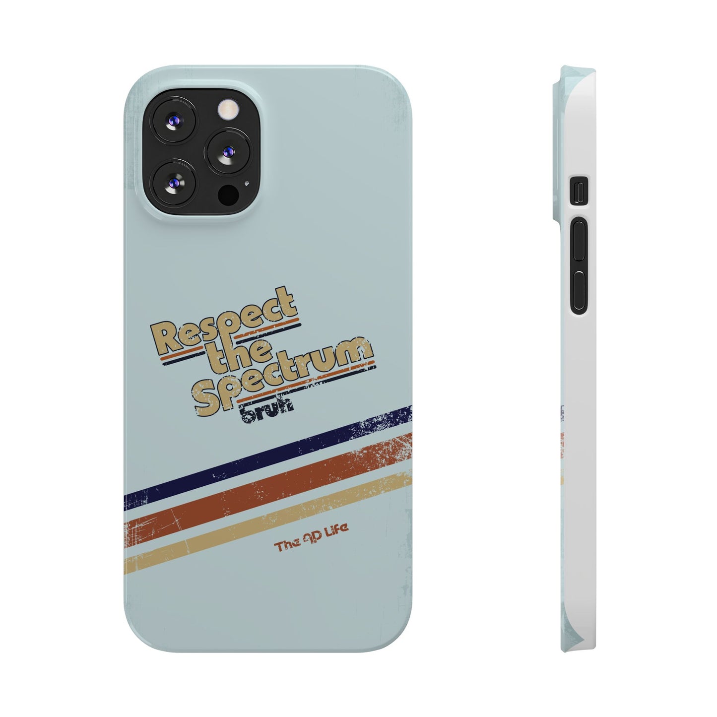 Respect The Spectrum - iPhone Case