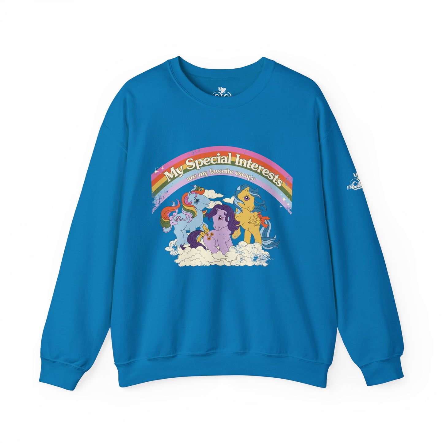 My Special Interests are my Favorite Escape - Adult Unisex Heavy Blend™ Crewneck Sweatshirt