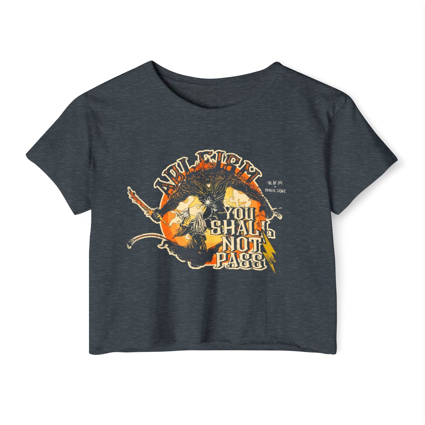 Ableism - You Shall Not Pass - LOTR - Women's Crop Top Tee