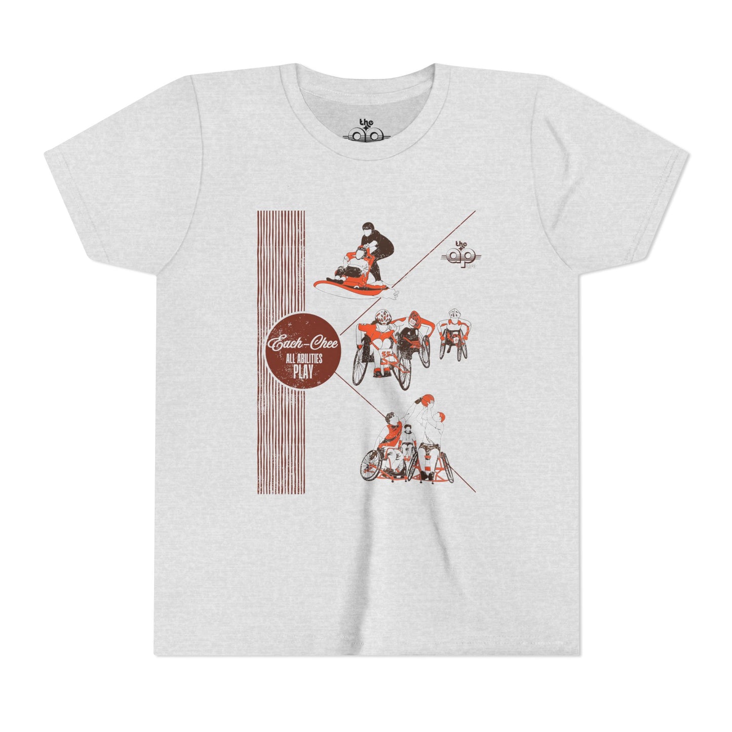 Each-Chee - All Abilities Play - Unisex Youth Short Sleeve Tee