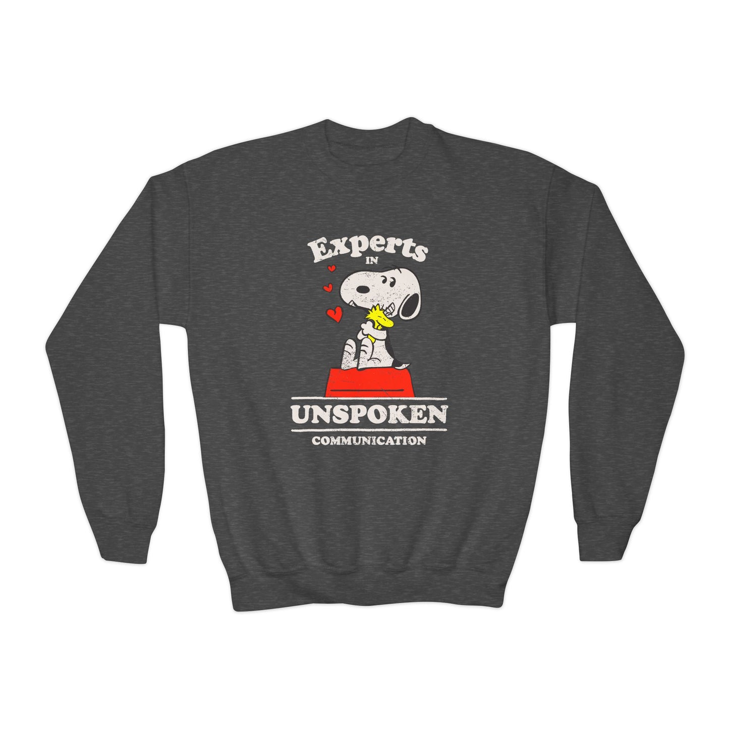 Experts in Unspoken Communication - Youth Crewneck Sweatshirt
