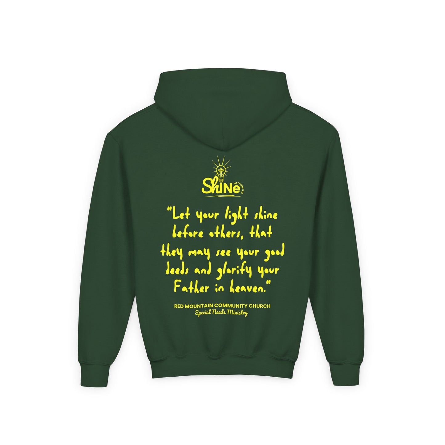 RMCC Shine Program Youth Unisex Heavy Blend Hooded Sweatshirt