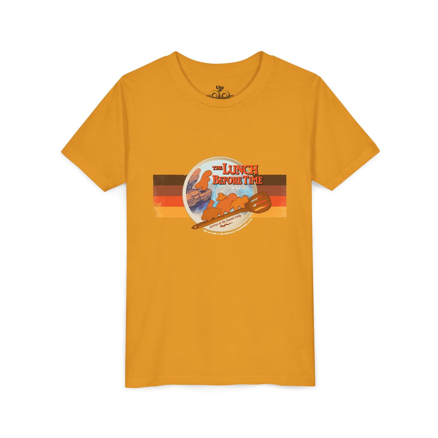 The Lunch Before Time - Serving Up The Sequels Daily - Unisex Youth Short Sleeve Tee - Collab with TMEC