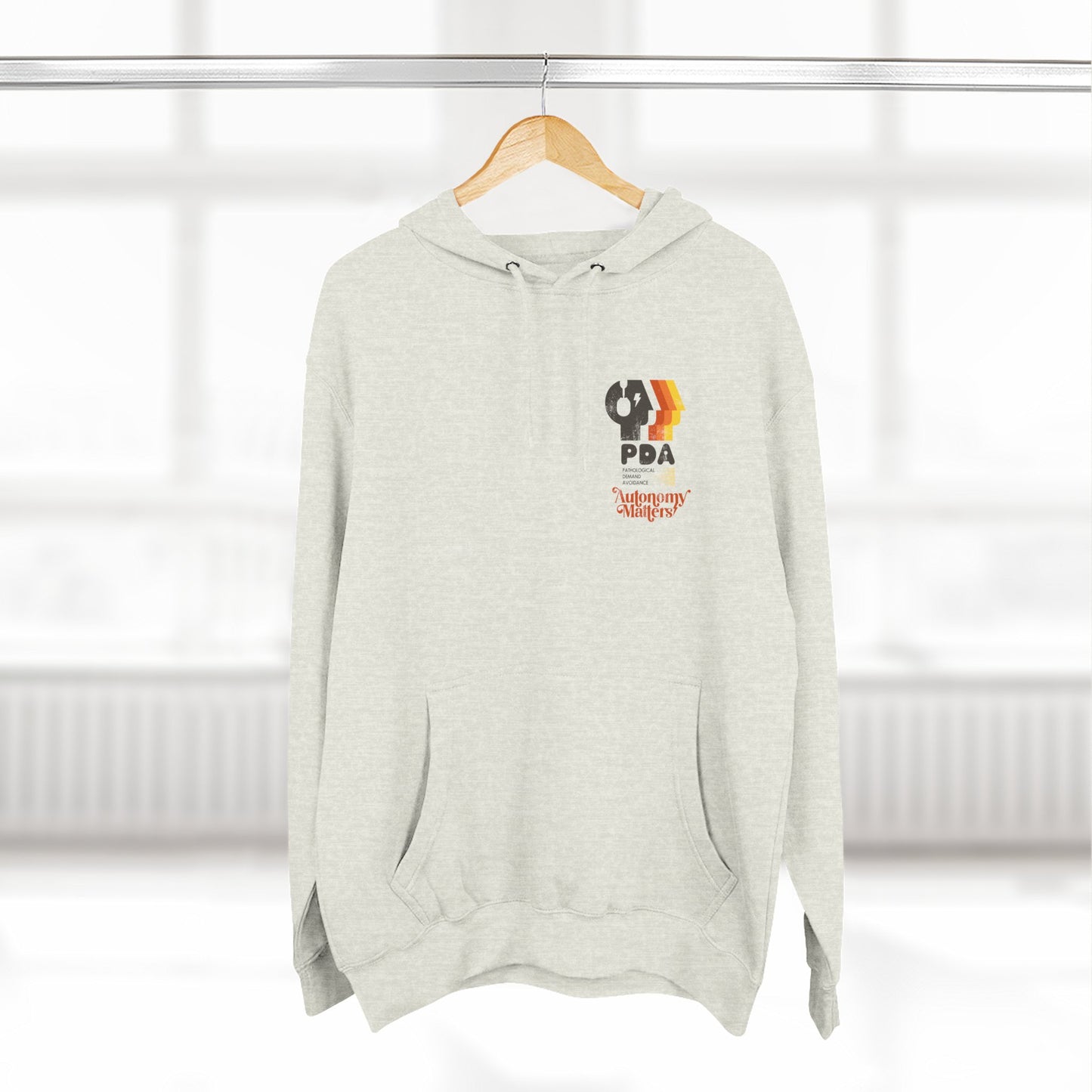 PDA - Pathological Demand Avoidance - Autonomy Matters - Adult Unisex Hoodie