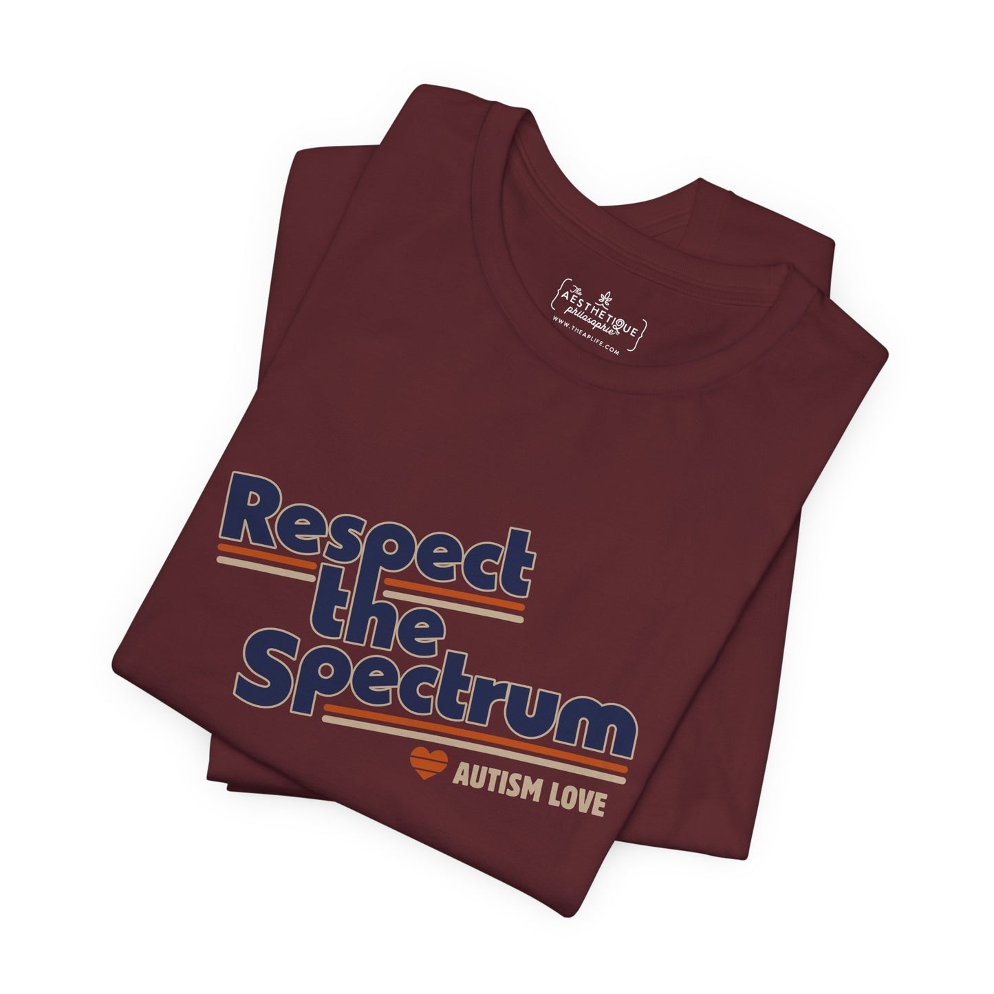 Respect The Spectrum - Autism Love - Adult Unisex Jersey Tee