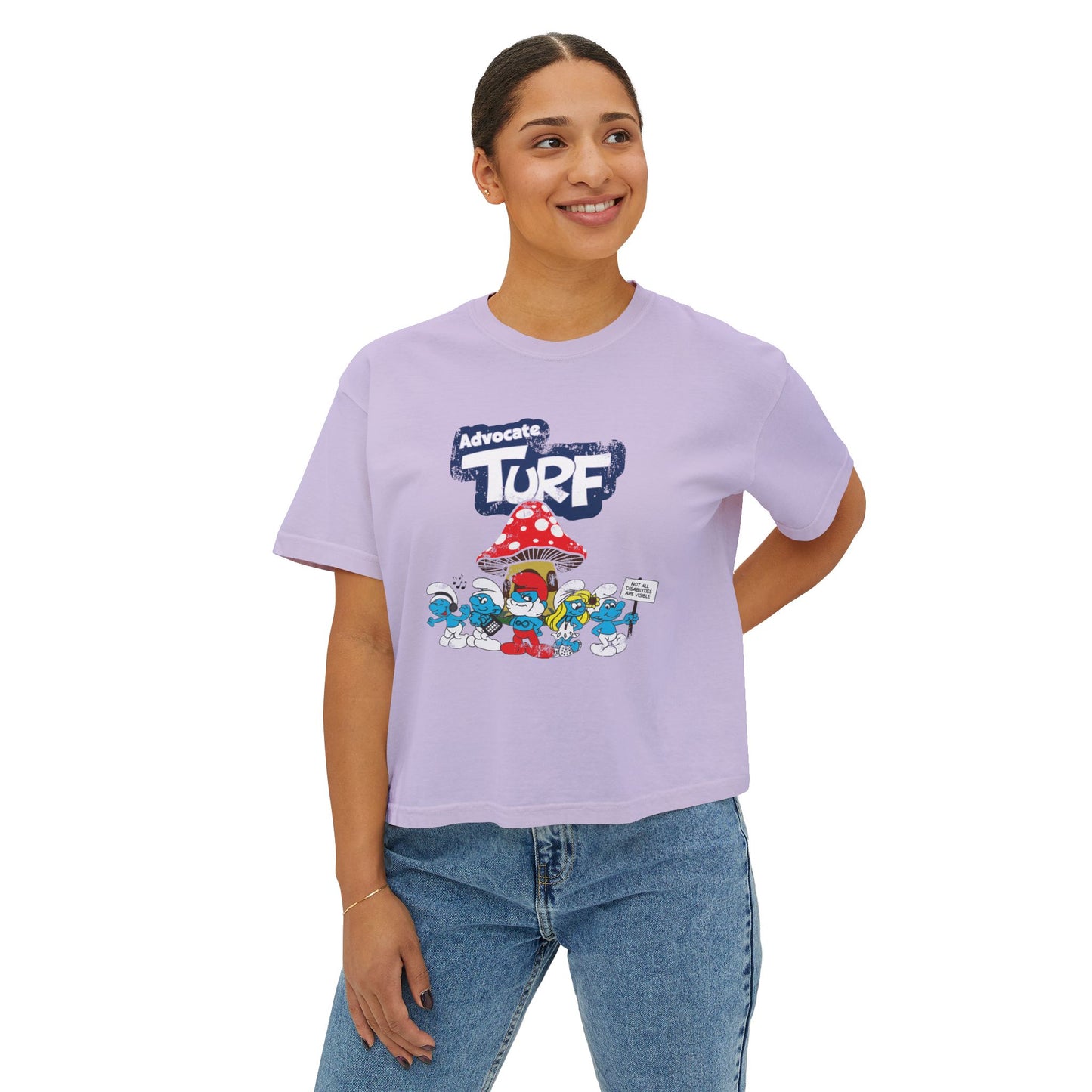 Advocate Turf - Women's Boxy Tee