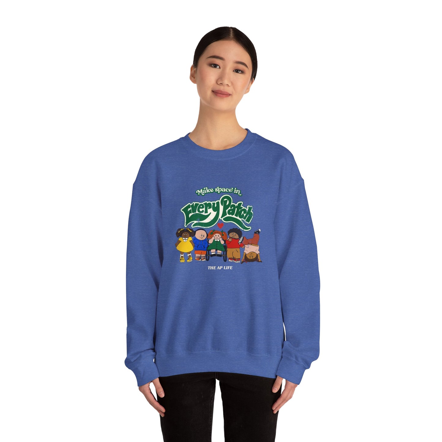 Make Room in Every Patch - Unisex Heavy Blend™ Crewneck Sweatshirt