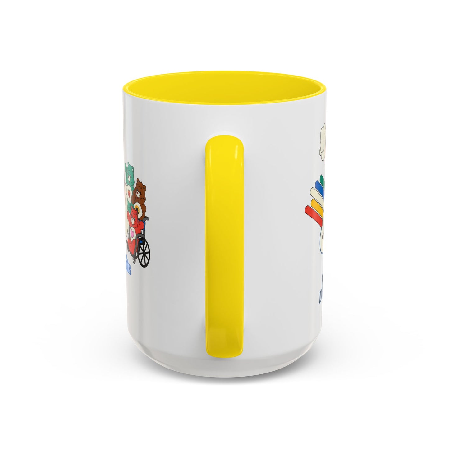 Care About Physical Disabilities - Disability Rights - Accent Coffee Mug (11, 15oz)