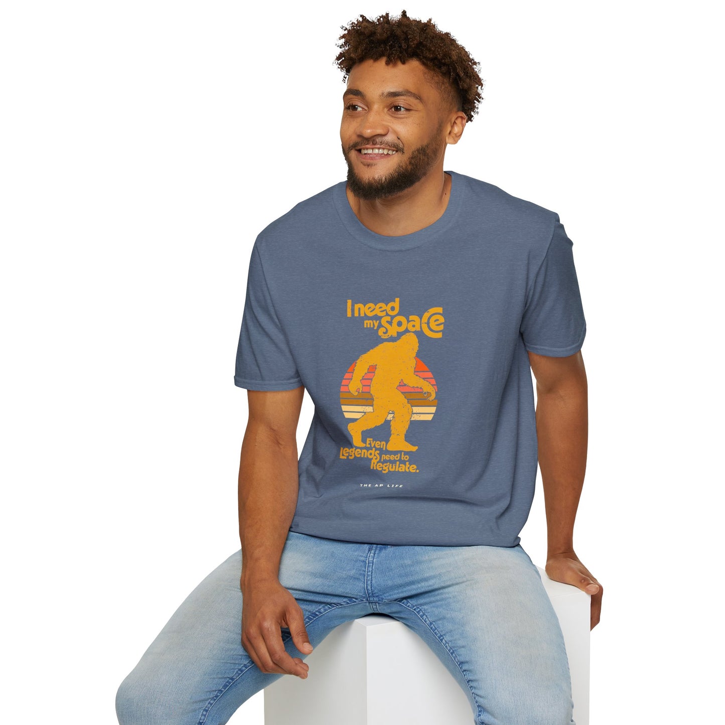 I Need my Space - Even Legends Need to Regulate - Unisex Softstyle T-Shirt