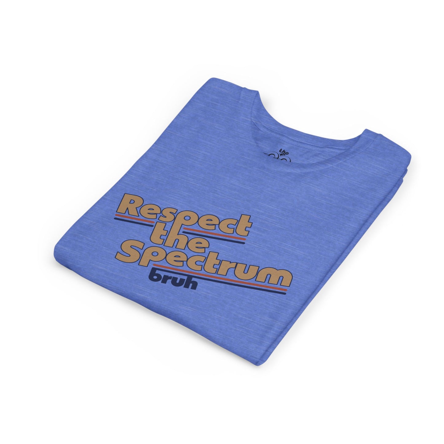 Respect The Spectrum, Bruh - Youth Unisex Short Sleeve Tee