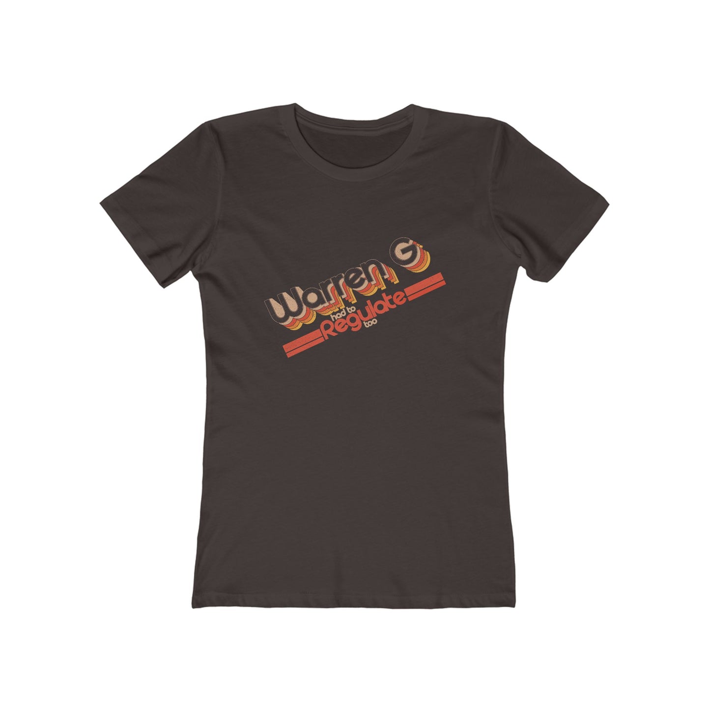 Warren G had to Regulate too - The Boyfriend Tee for Women