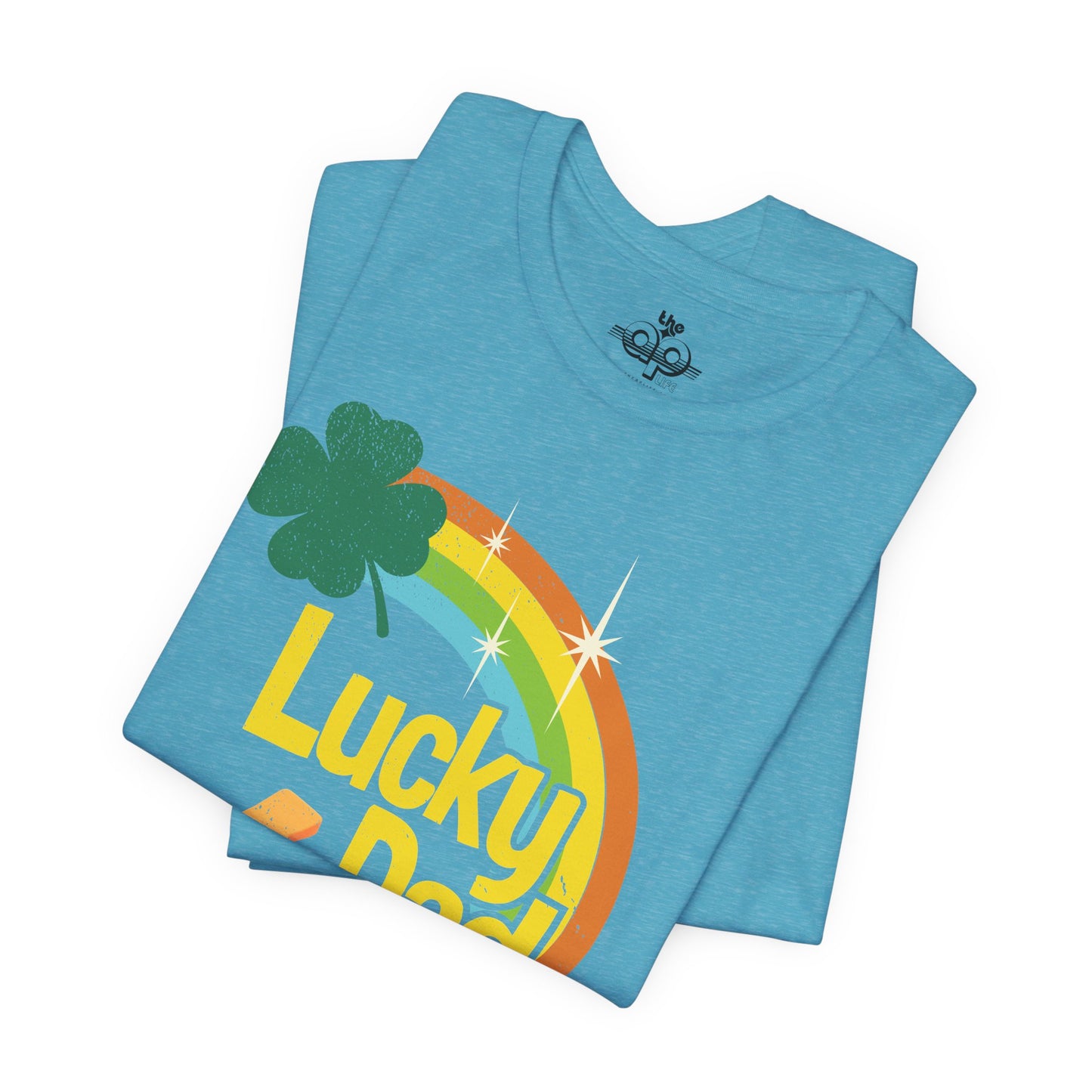 Lucky Dad to an Autistic Kid - Adult Unisex Jersey Short Sleeve Tee