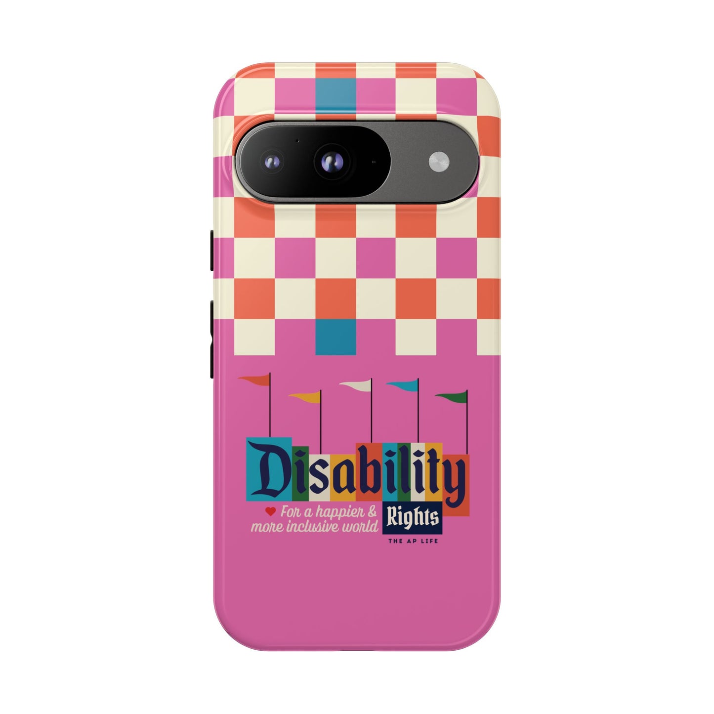 Disability Rights for a Happier & More Inclusive World - Android Phone Case for Google Pixel & Samsung Phones