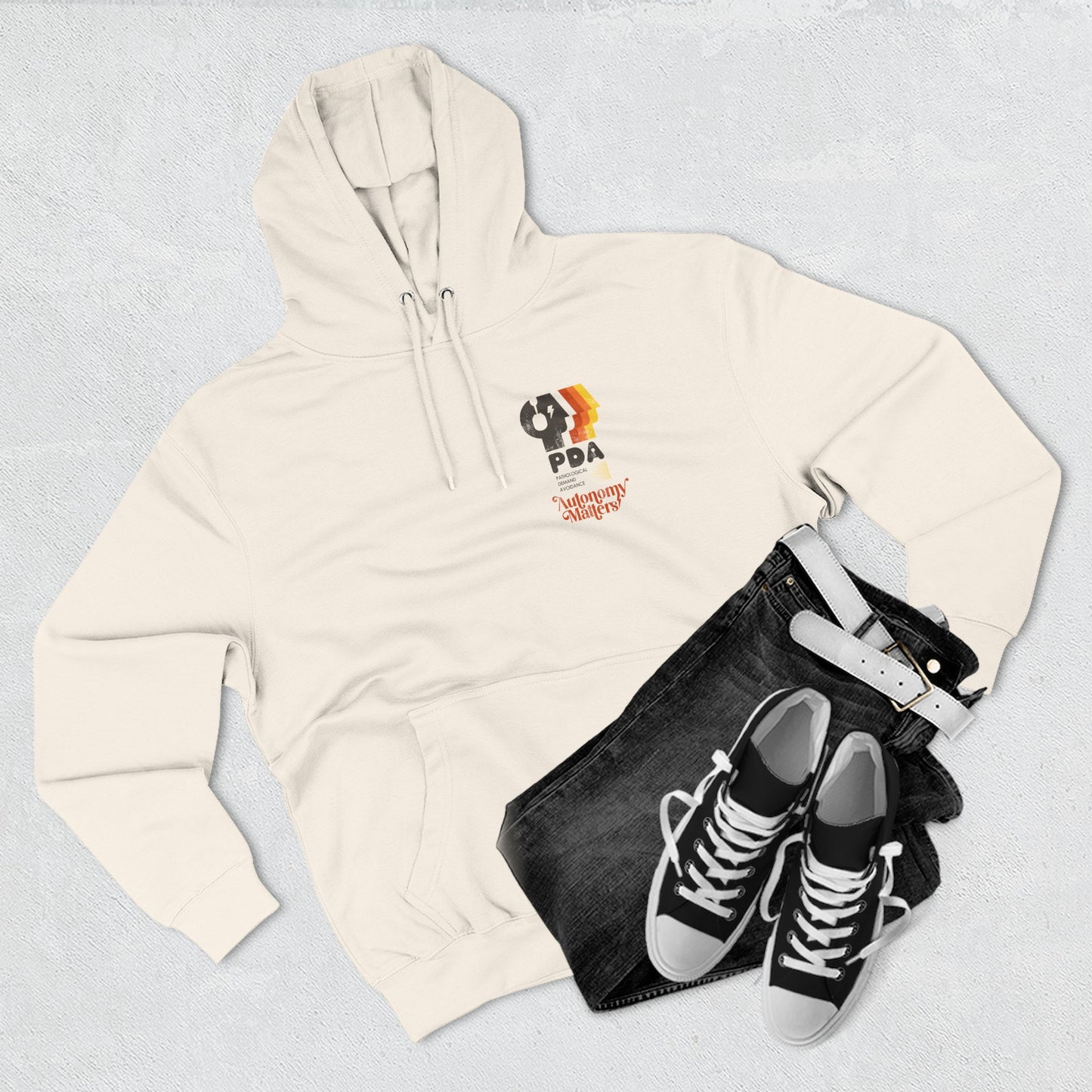 PDA - Pathological Demand Avoidance - Autonomy Matters - Adult Unisex Hoodie