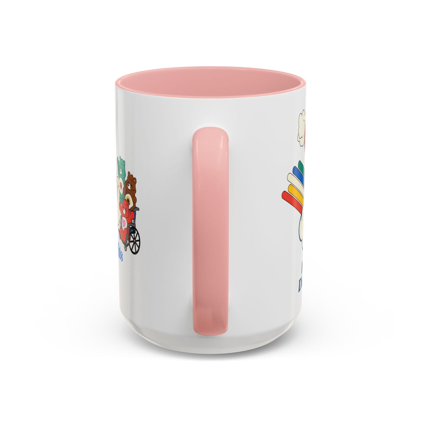 Care About Invisible Disabilities - Disability Rights - Accent Coffee Mug (11, 15oz)