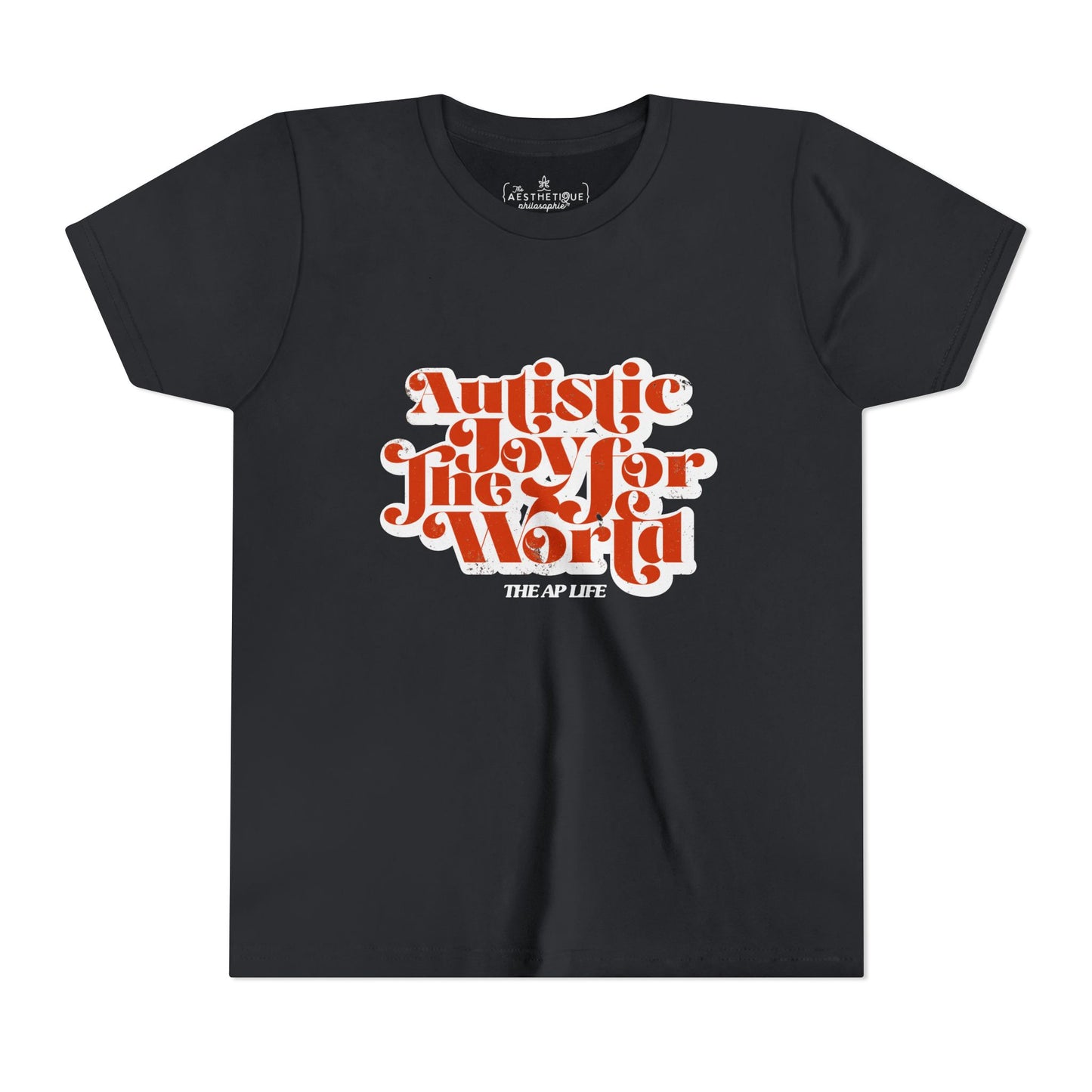 Autistic Joy for the World - Youth Unisex Jersey Tee