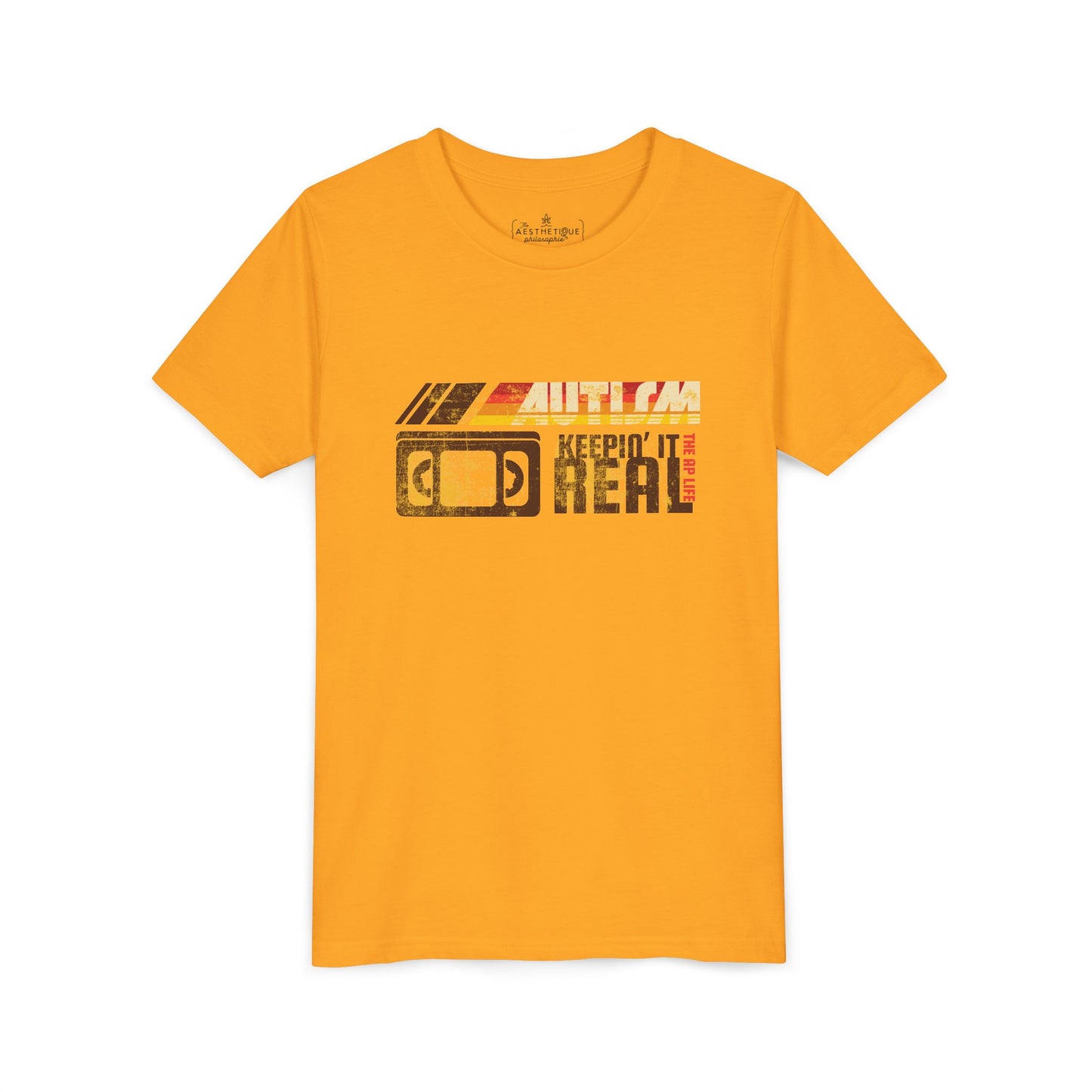 Autism Keepin' it Real - Youth Short Sleeve Tee