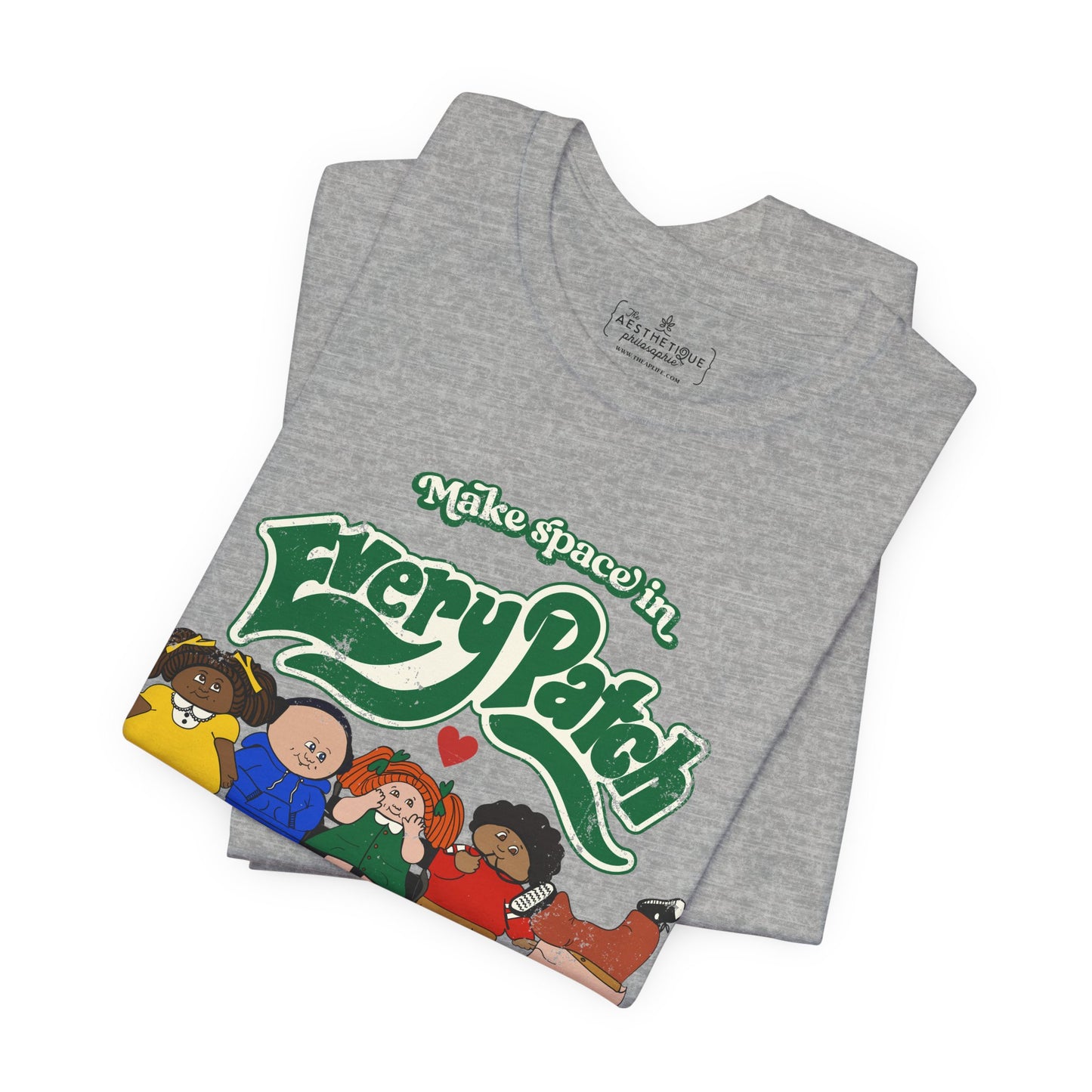 Make Space in Every Patch - Inclusion Matters - Adult Unisex Jersey Tee