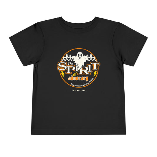 The Spirit of Advocacy (Haunts the Ablelist Heart) - Halloween - Toddler Unisex Tee