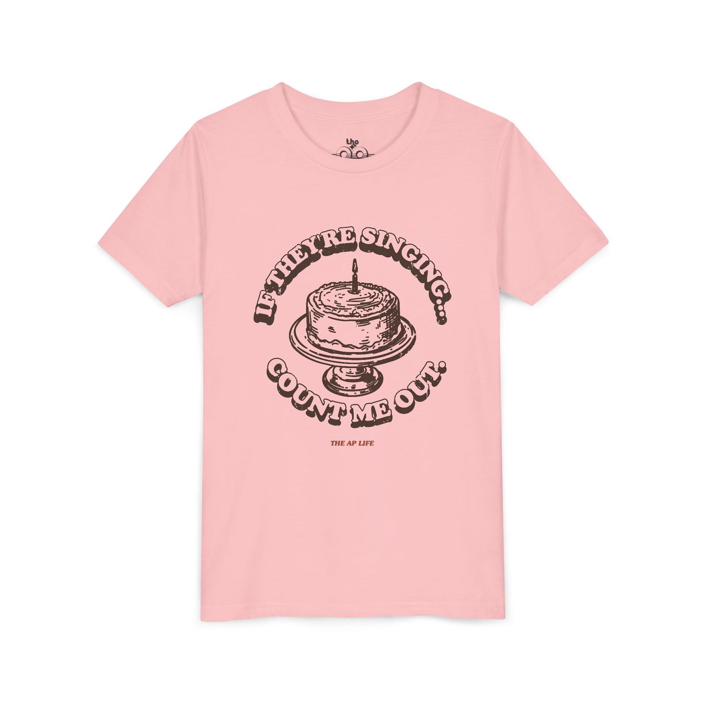 If They're Singing... Count Me Out - Unisex Youth Short Sleeve Tee