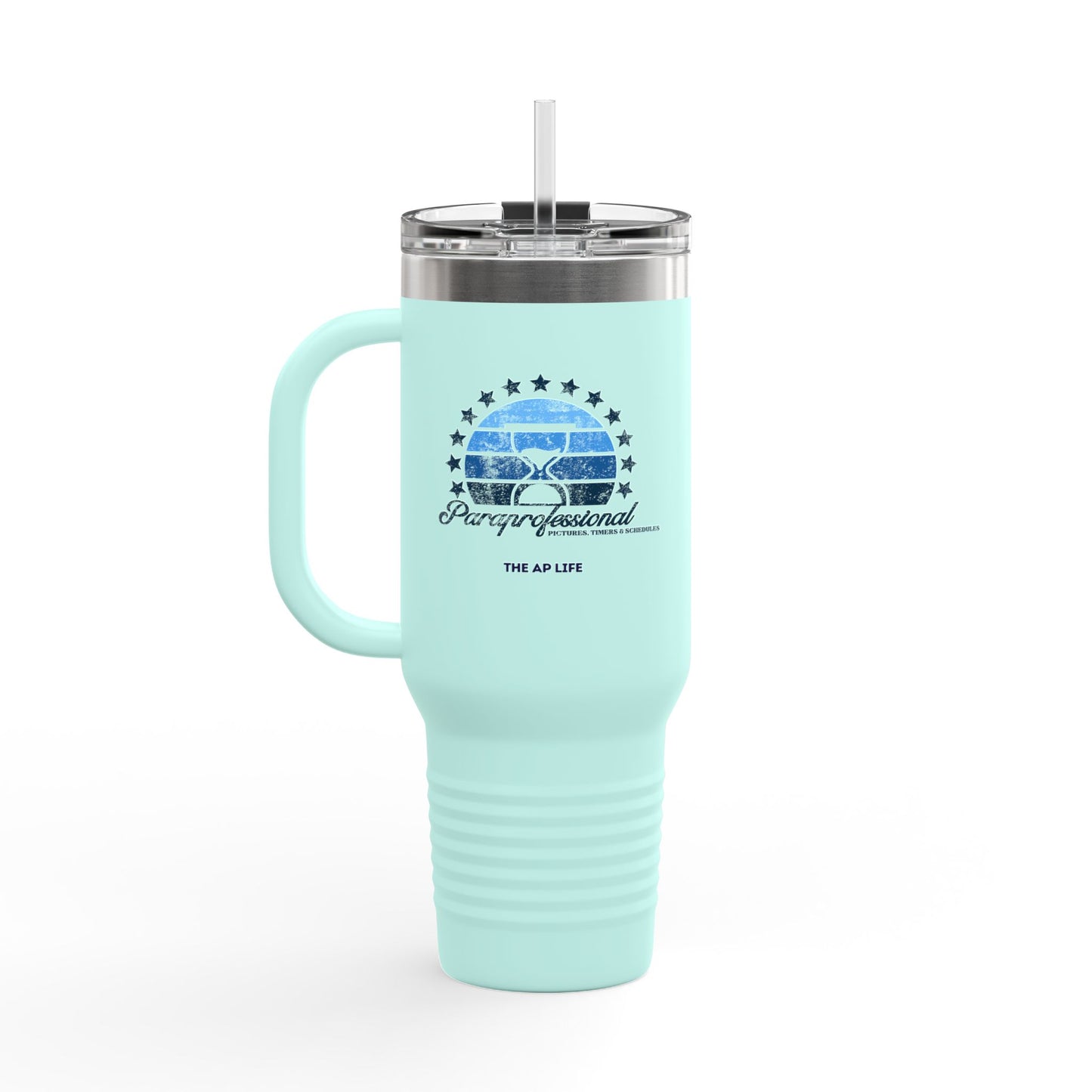 Paraprofessional Pictures, Timers & Schedules - 40oz insulated tumbler