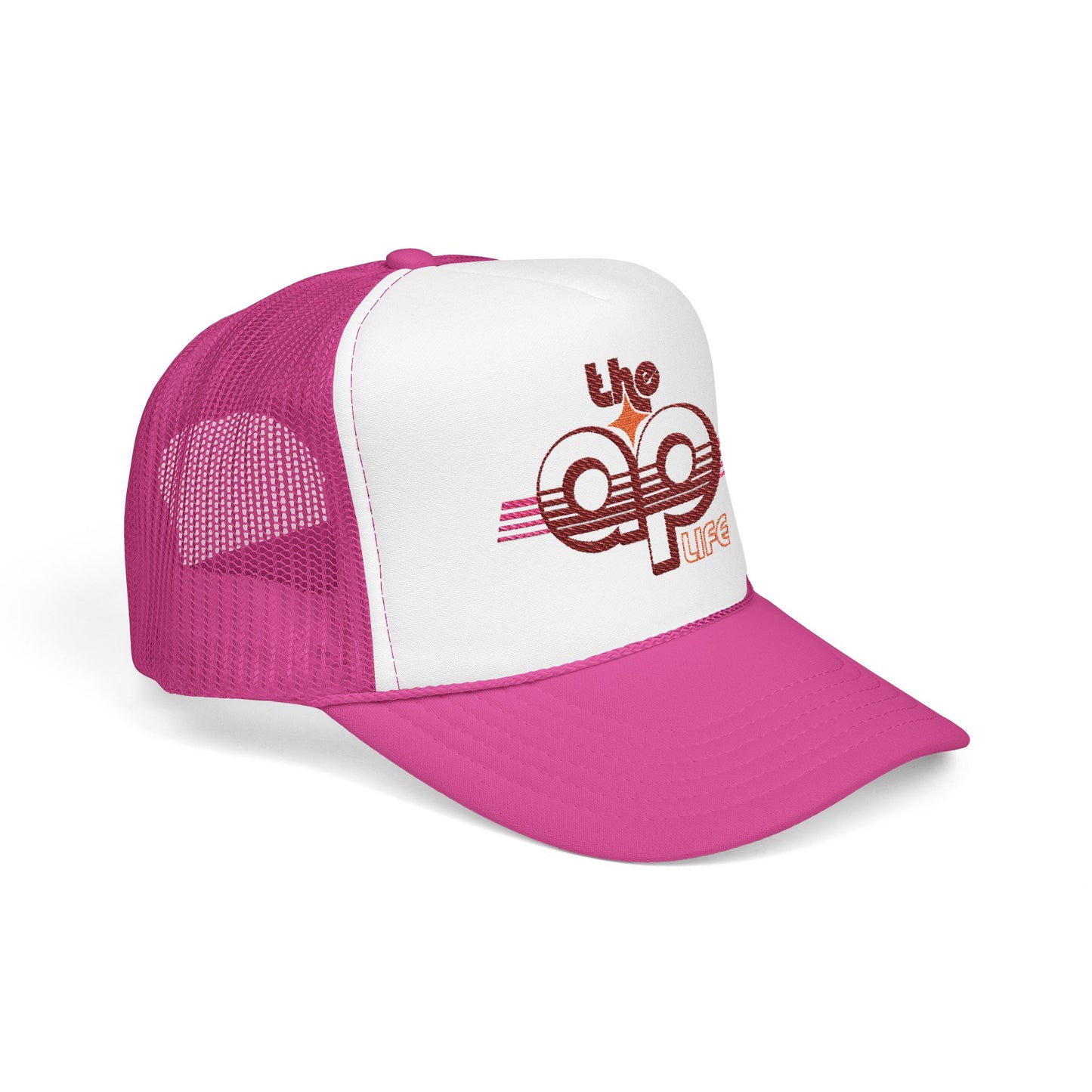 The AP Life - Adult Unisex Foam Trucker Hat (Embroidered)