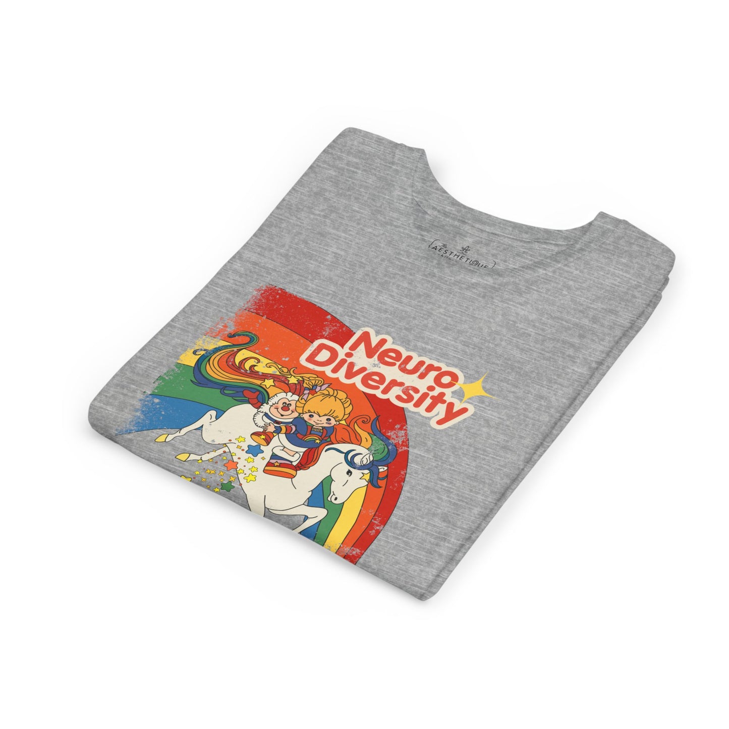 Neurodiversity Spreads Color to the Earth - Youth Unisex Short Sleeve Tee